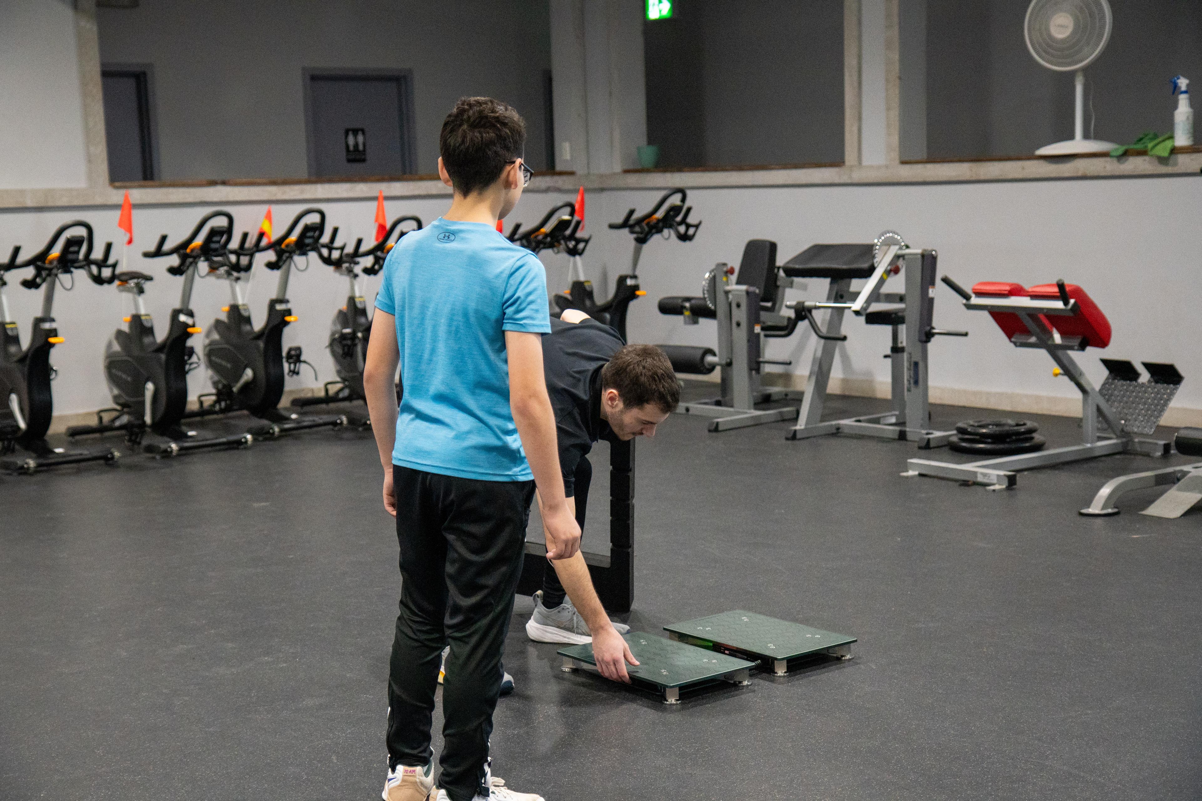 Training floor at Generations Sports Performance